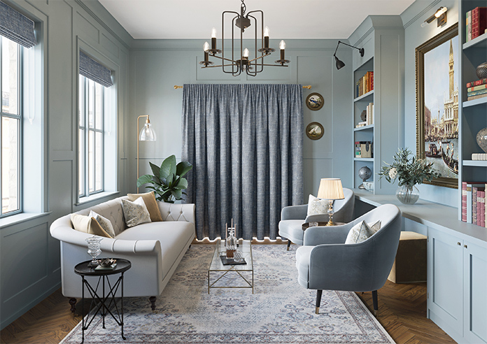 Kildare, Denim - Made to Measure Curtains - Image 15